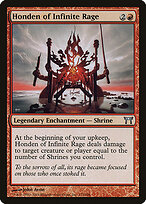Honden of Infinite Rage — Champions of Kamigawa