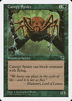 Canopy Spider — Anthologies