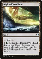 Blighted Woodland — Commander 2020