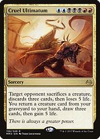 Cruel Ultimatum — Modern Masters 2017