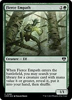 Fierce Empath — Commander Masters