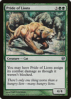 Pride of Lions — Duel Decks: Ajani vs. Nicol Bolas