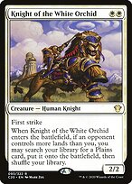 Knight of the White Orchid — Commander 2020