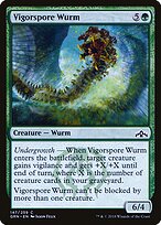 Vigorspore Wurm — Guilds of Ravnica