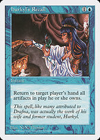 Hurkyl's Recall — Fifth Edition