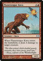 Flametongue Kavu — Planechase