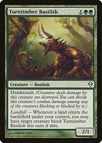Turntimber Basilisk — Zendikar