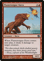 Flametongue Kavu — Duel Decks: Jace vs. Chandra