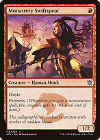 Monastery Swiftspear — Khans of Tarkir