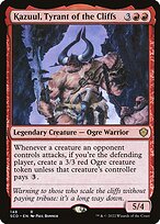 Kazuul, Tyrant of the Cliffs — Starter Commander Decks
