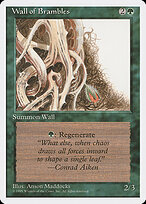 Wall of Brambles — Fourth Edition