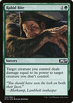 Rabid Bite — Core Set 2019