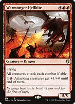 Warmonger Hellkite — Commander Legends: Battle for Baldur's Gate