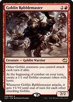 Goblin Rabblemaster — Duel Decks: Merfolk vs. Goblins
