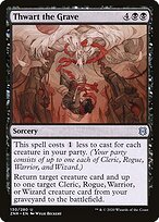 Thwart the Grave — Zendikar Rising