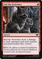 End the Festivities — Innistrad: Crimson Vow