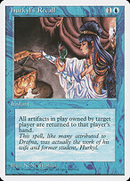 Hurkyl's Recall — Fourth Edition