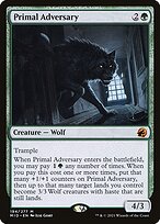 Primal Adversary — Innistrad: Midnight Hunt