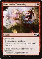 Destructive Tampering — Core Set 2021