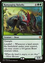 Rampaging Baloths — Archenemy: Nicol Bolas