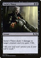 Sorin's Thirst — Core Set 2020