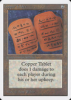 Copper Tablet — Unlimited Edition
