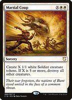 Martial Coup — Commander 2018