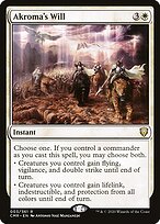 Akroma's Will — Commander Legends