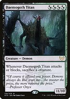 Daemogoth Titan — Strixhaven: School of Mages