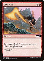 Lava Axe — Core Set 2019
