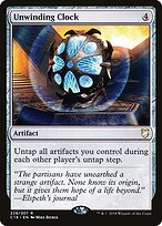 Unwinding Clock — Commander 2018