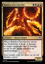 Rakdos Firewheeler — Ravnica Remastered