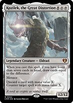 Kozilek, the Great Distortion — Commander Masters