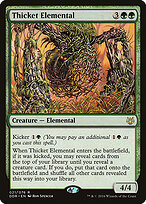 Thicket Elemental — Duel Decks: Nissa vs. Ob Nixilis
