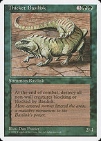 Thicket Basilisk — Fourth Edition