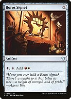 Boros Signet — Commander 2020