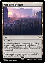 Mobilized District — Commander Masters