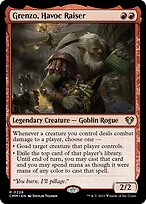 Grenzo, Havoc Raiser — Commander Masters