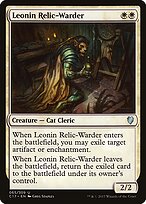 Leonin Relic-Warder — Commander 2017