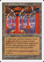 Urza's Power Plant — Fifth Edition