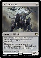 It That Betrays — Commander Masters