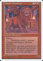 Crimson Manticore — Fourth Edition