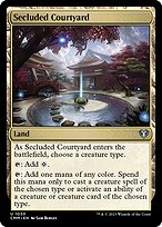 Secluded Courtyard — Commander Masters