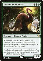 Verdant Sun's Avatar — Commander Legends