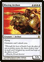 Blazing Archon — Ravnica: City of Guilds