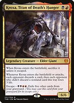 Kroxa, Titan of Death's Hunger — Theros Beyond Death