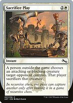 Sacrifice Play — Unstable