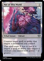 Not of This World — Commander Masters