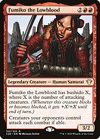 Fumiko the Lowblood — Commander 2020