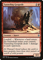 Tunneling Geopede — Battle for Zendikar